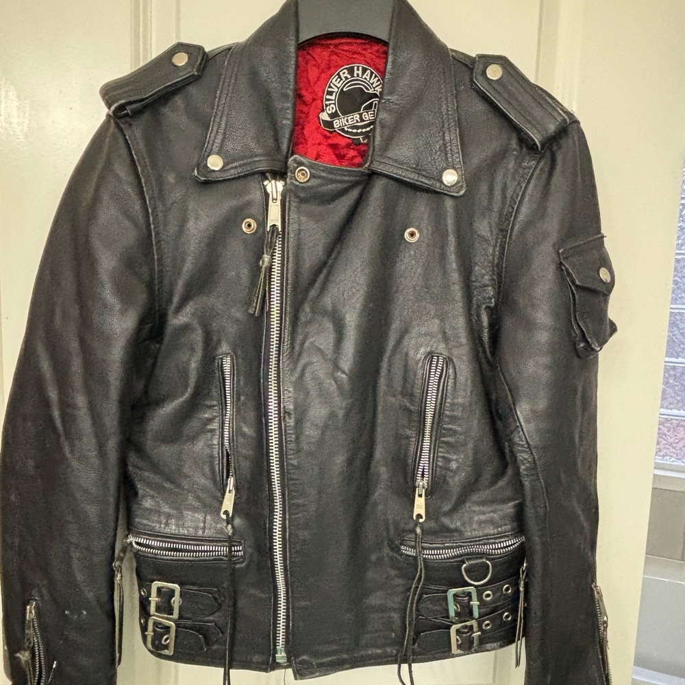 Leather women’s jacket